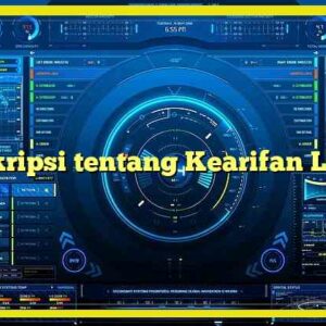 deskripsi tentang kearifan lokal